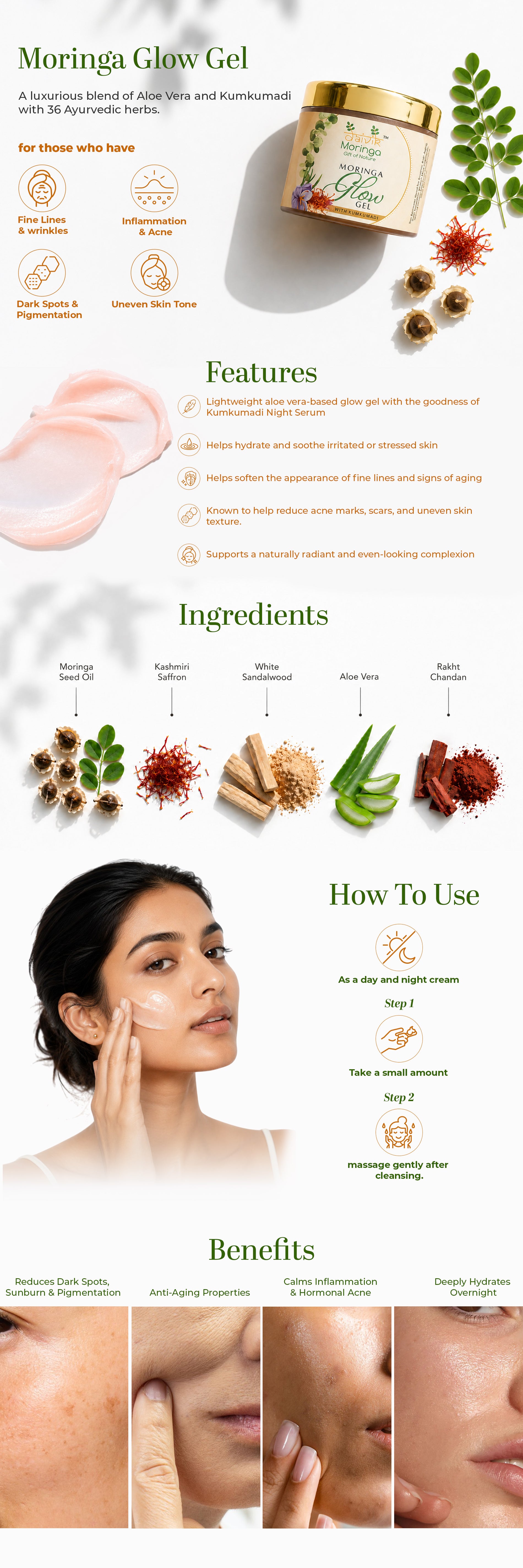 Moringa Glow Gel