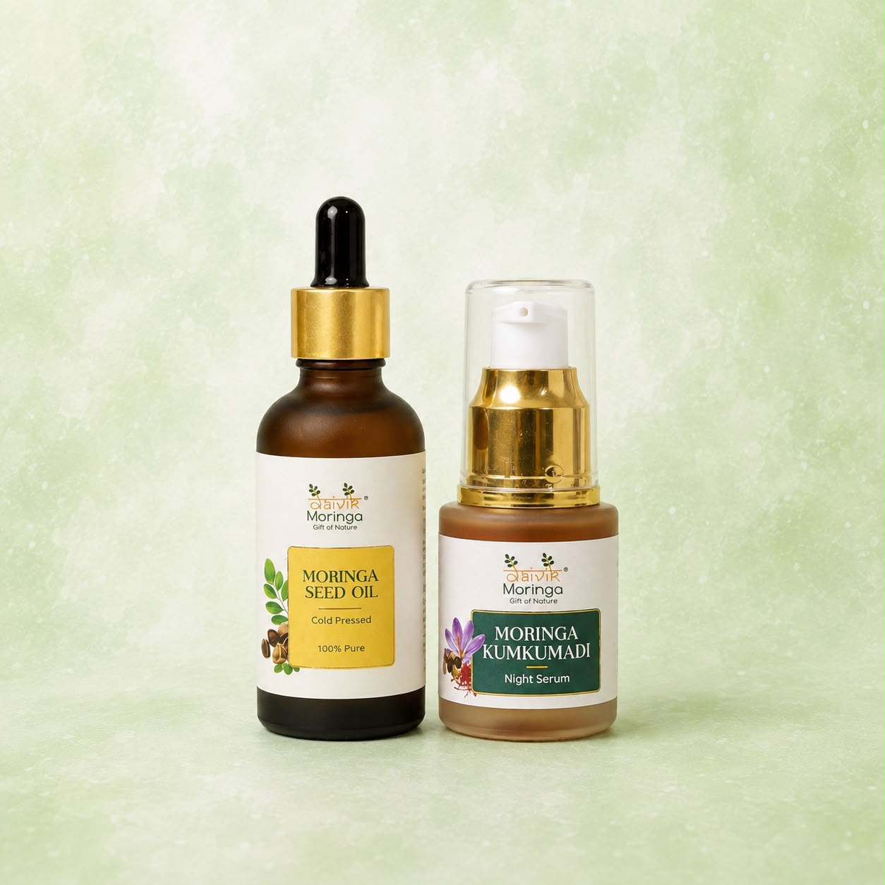 Moringa oil 30ml and Kumkumadi Night Serum 20ml