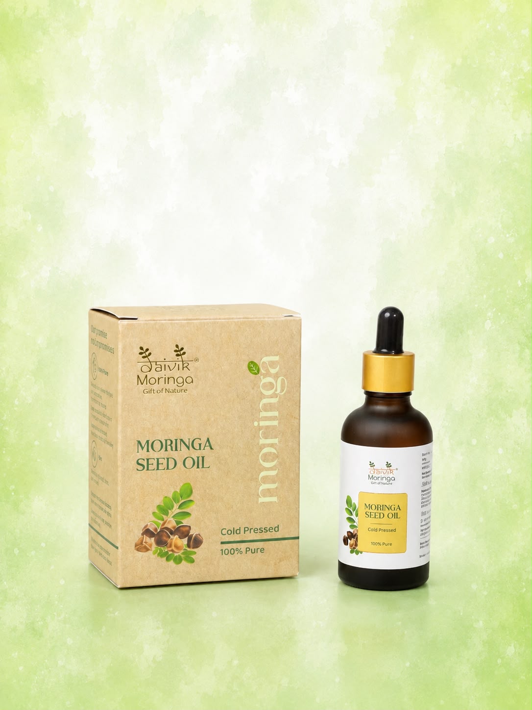Moringa seeds cold pressed oil