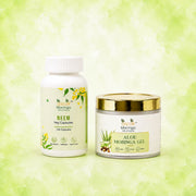 Neem Veg Capsules and Aloemoringa gel 110g