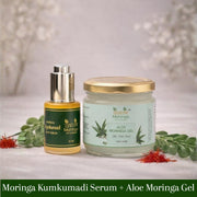Aloe moringa gel 110g and Kumkumadi Night serum 20ml